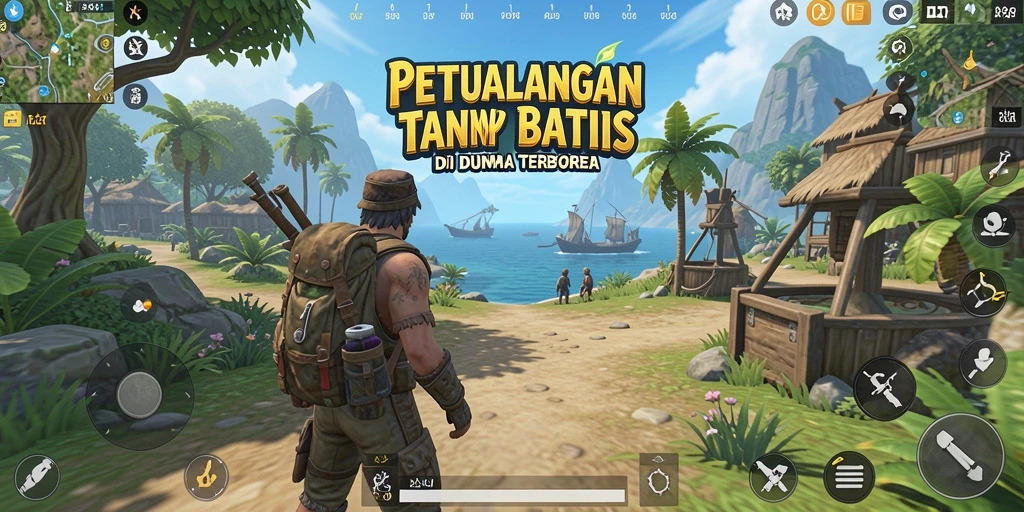 Screenshot gameplay <strong>8364</strong> menampilkan dunia terbuka yang menakjubkan.