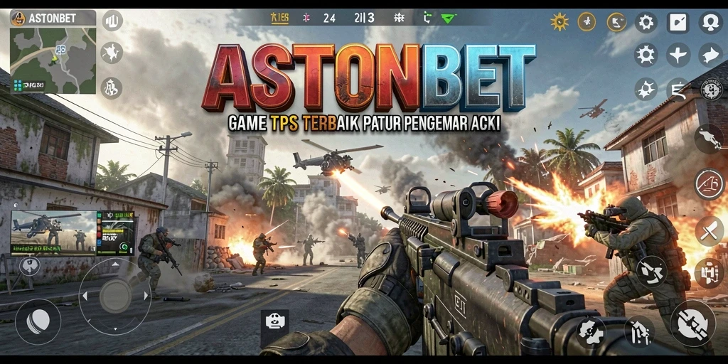 Tangkapan layar menunjukkan aksi mendebarkan dalam gameplay TPS.