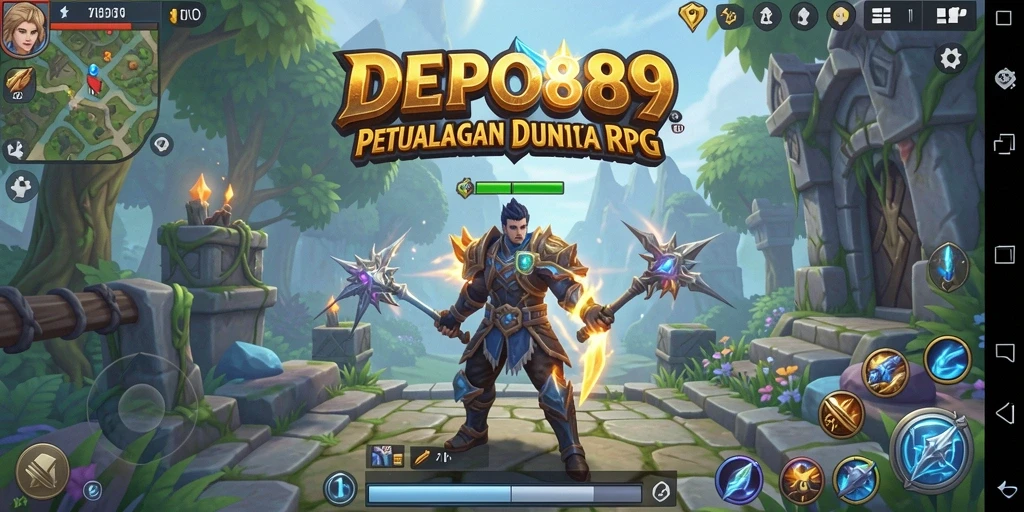 Tampilan mendalam dari gameplay RPG yang menarik di DEPO89.