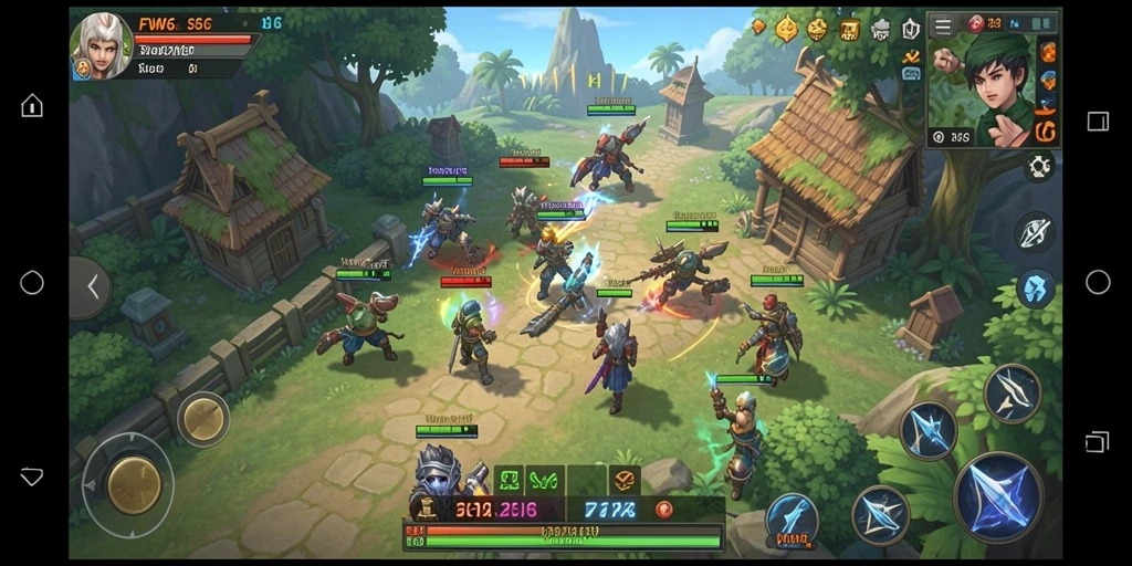 Tampilan menarik dari gameplay SLG FW66 yang menegangkan.