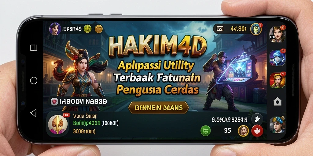 Tampilan antarmuka HAKIM4D yang mudah digunakan dan praktis.