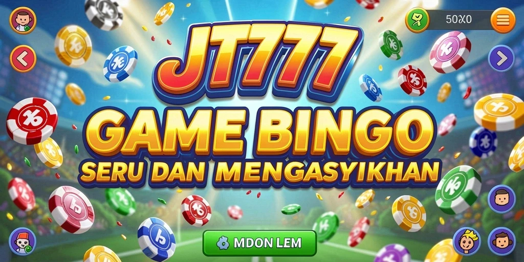 Tampilan gameplay Bingo yang seru dan menarik di JT777.
