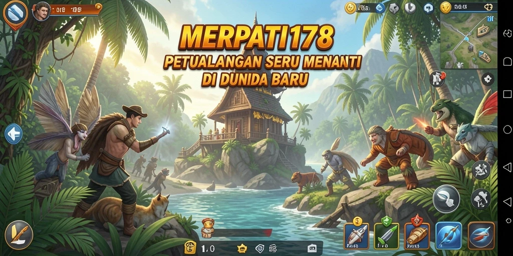 Screenshot gameplay MERPATI178 yang menunjukkan aksi petualangan yang mendebarkan.