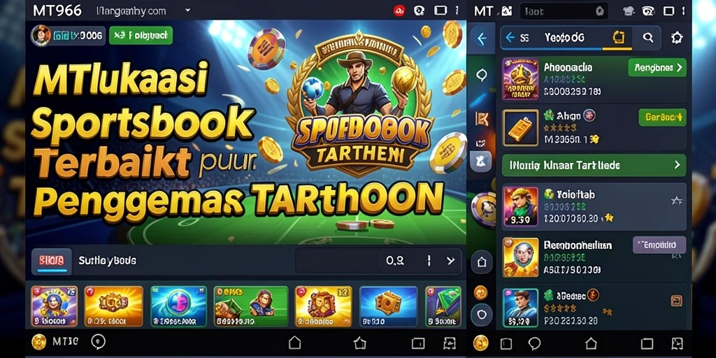 Tampilan utama gameplay MT966 yang menarik dan interaktif dalam taruhan olahraga.