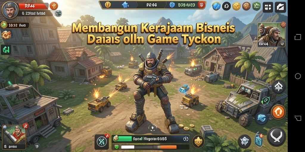 Tampilan gameplay Tycoon yang menarik dan penuh strategi.