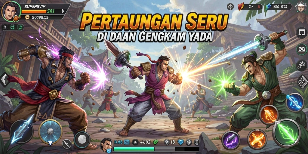 Grafis menakjubkan dan pengalaman bertarung yang mendebarkan.