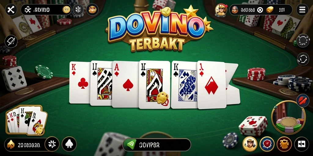 Tampilan gameplay SVIP8 yang menarik dan mendebarkan dalam permainan domino.