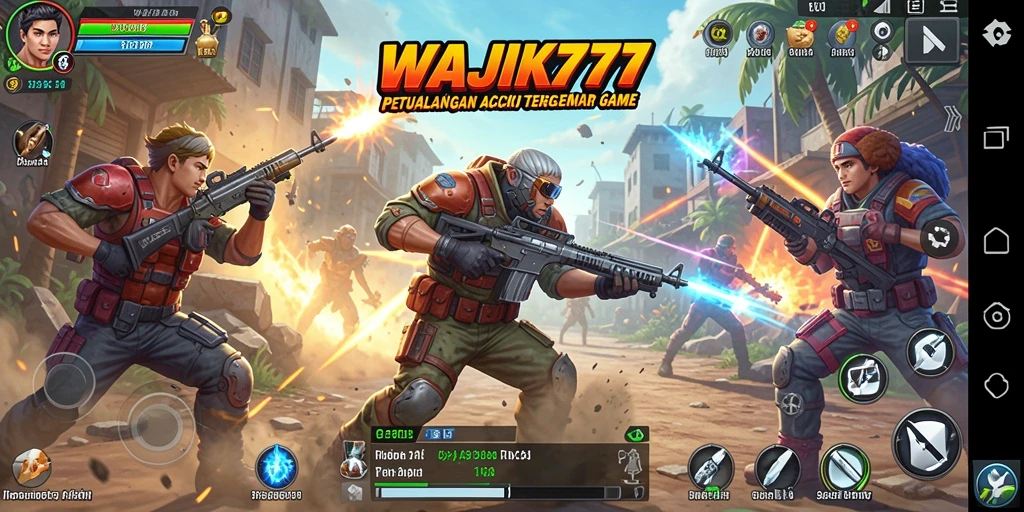 Tampilan menakjubkan dari gameplay WAJIK777 dengan aksi yang mendebarkan.
