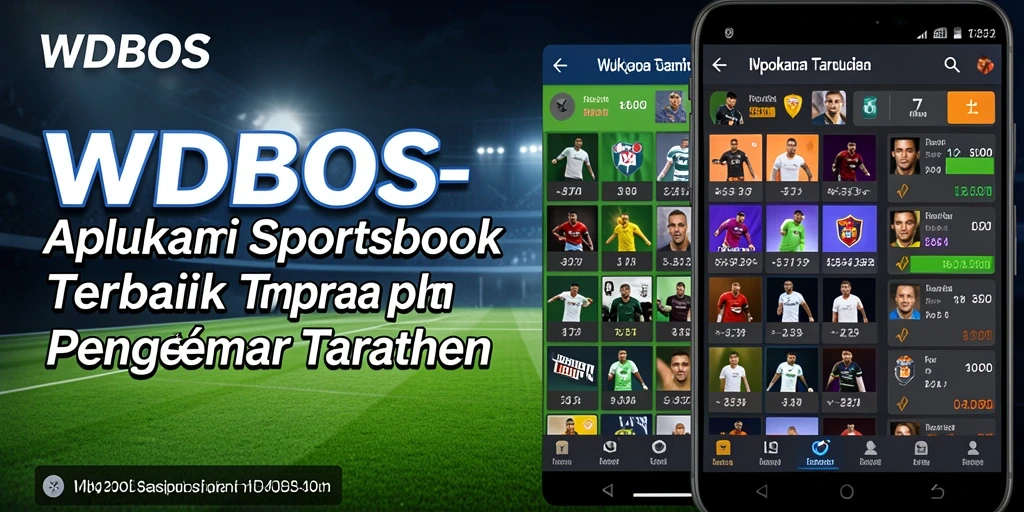 Tangkapan layar WDBOS menampilkan antarmuka pengguna yang intuitif dari aplikasi Sportsbook.