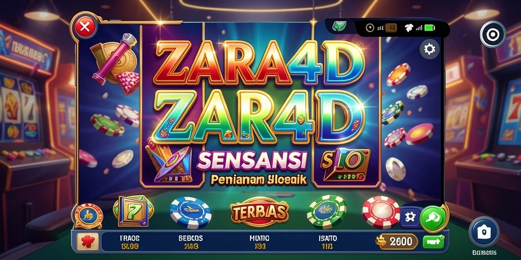 Screenshot gameplay ZARA4D menampilkan mesin slot yang menarik dan grafis memukau.