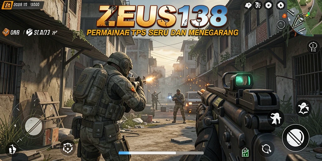 Tampilan gameplay seru dari ZEUS138 dengan aksi tembak-menembak intens.